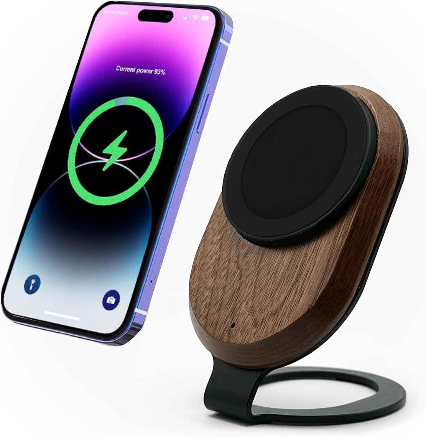 ZenTone Power: 15W Wood Wireless Charger (Vol. 4)