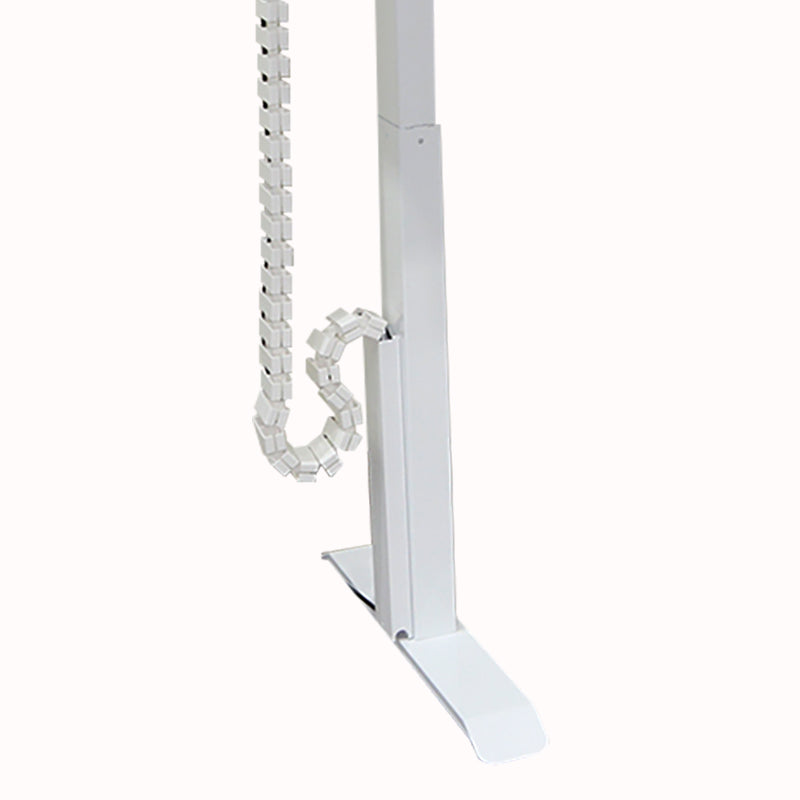 Hide Tray White Metal Texture