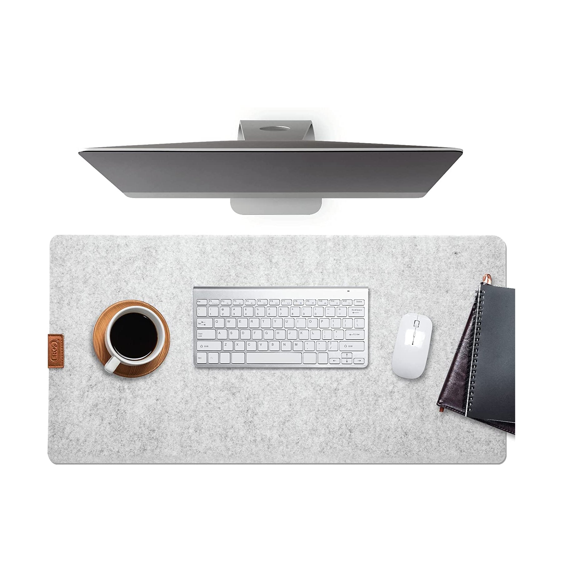 Smooth Mat Wool Felt Texture