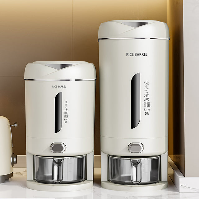 ZenTone Sift: One-Click Rice Bin